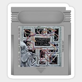 All at Once Game Cartridge Sticker